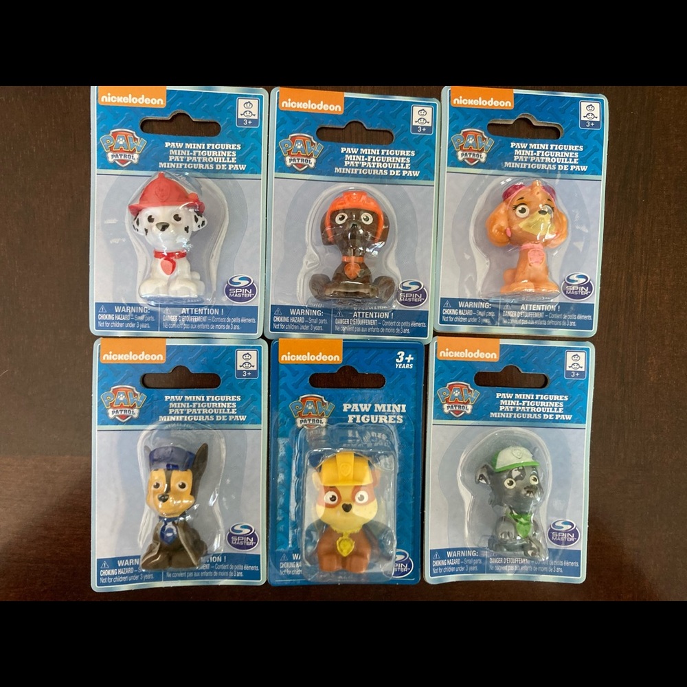 Paw Patrol Figures